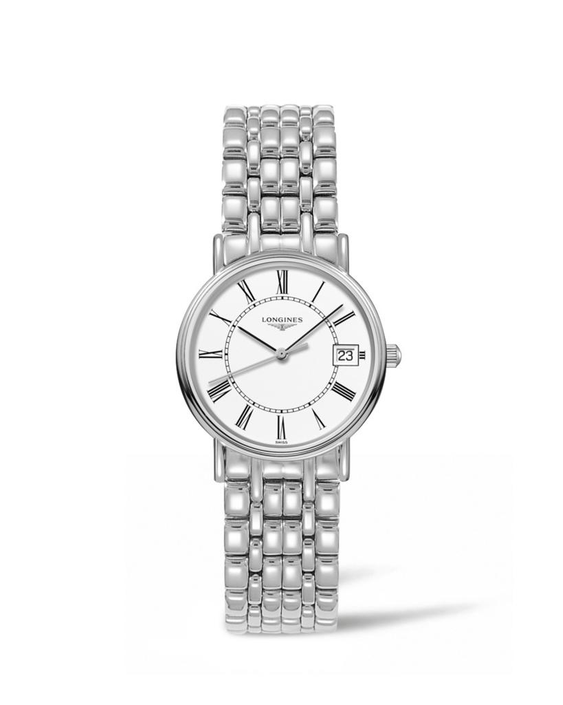  Longines Pr&eacute;sence L4.320.4.11.6 quartz stainless steel 30,00 mm - LONGINES