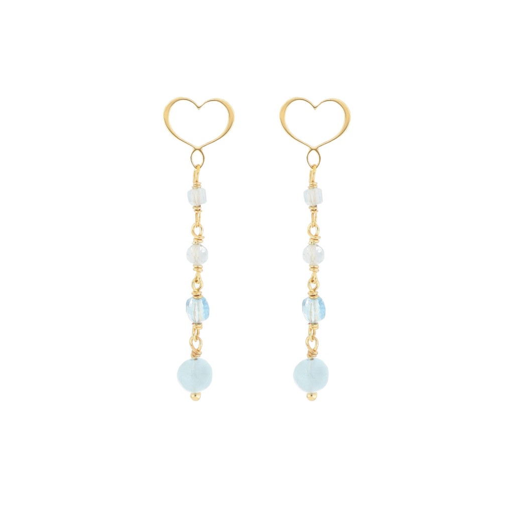 Coppia orecchini Maman et Sophie OROND44AM argento 925 dorato - MAMAN ET SOPHIE