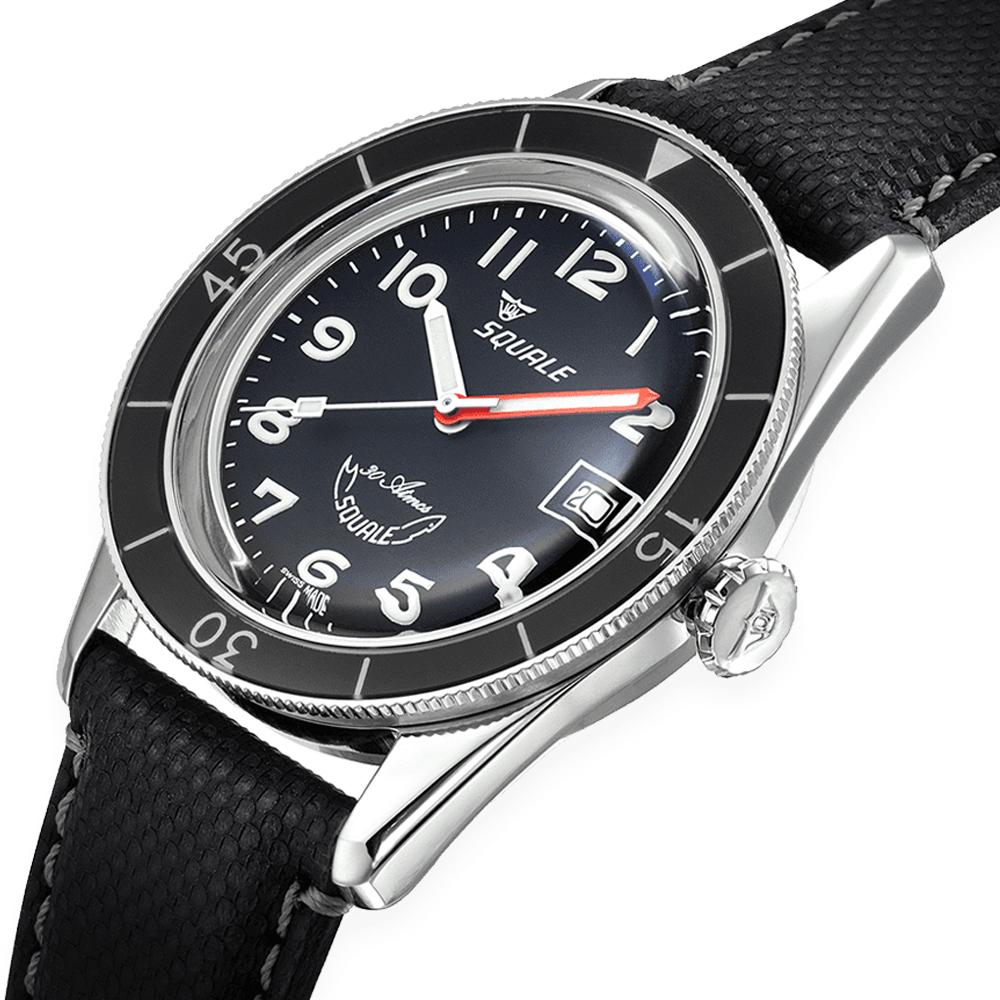  Squale Sub-38 Black Arabic SUB-39MON.TE 40,00 mm - SQUALE