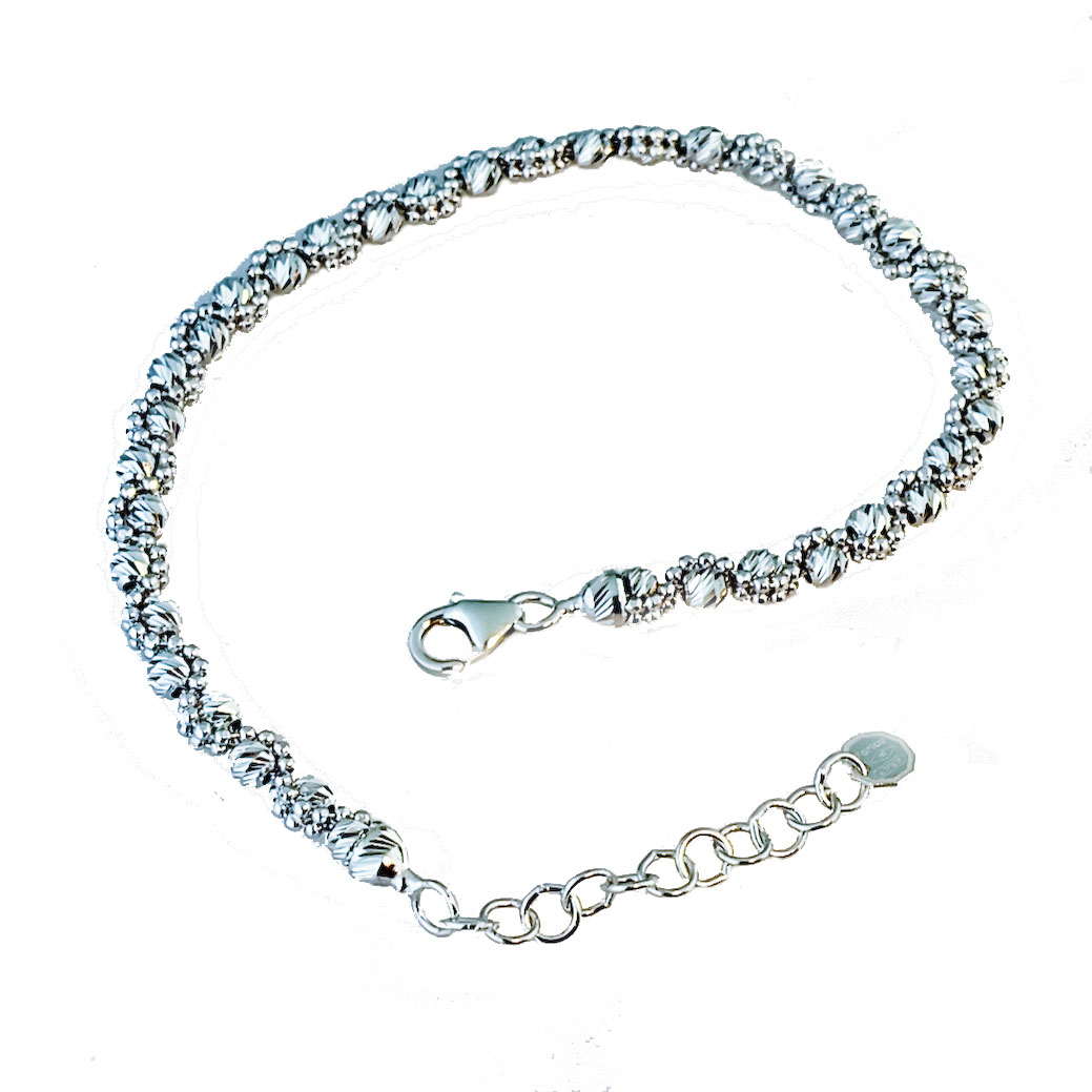 bracciale-catena-di-sfere-intrecciate