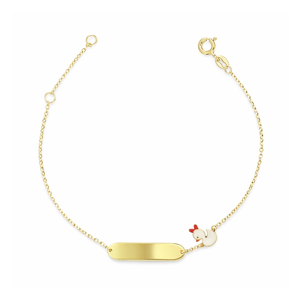 Gold bracelet for a baby girl