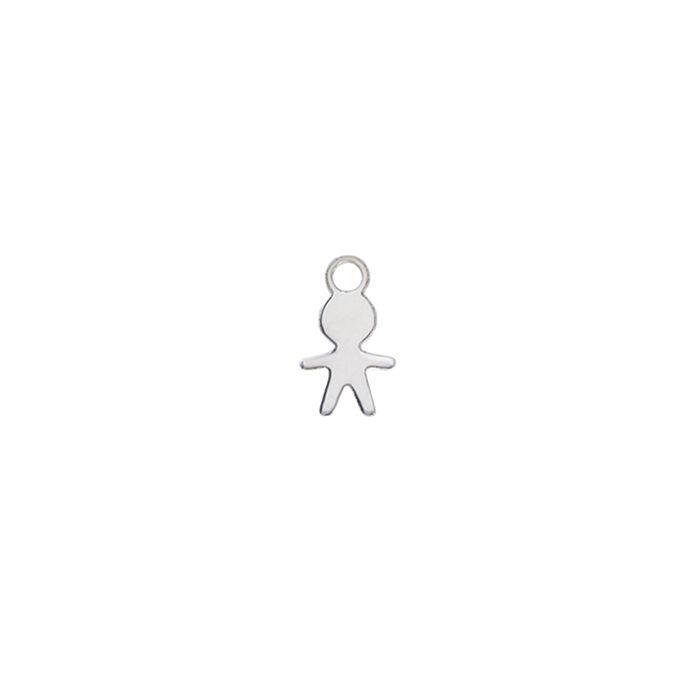 Charm bimbo oro bianco 18kt Luxury Piercing di Maman et Sophie - MAMAN ET SOPHIE