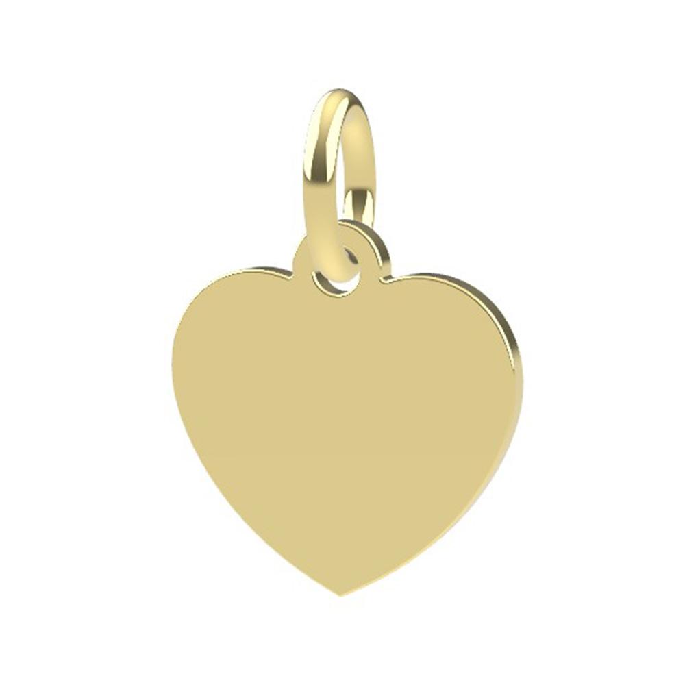 Ciondolo a forma di Cuore oro giallo 18kt Dedie - DEDIE