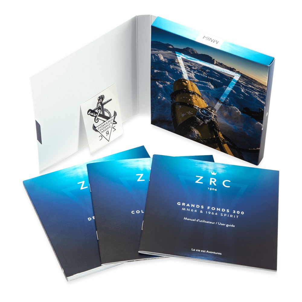  ZRC 1904 Grands Fonds Iridium GF42183 41,5 mm - ZRC 1904