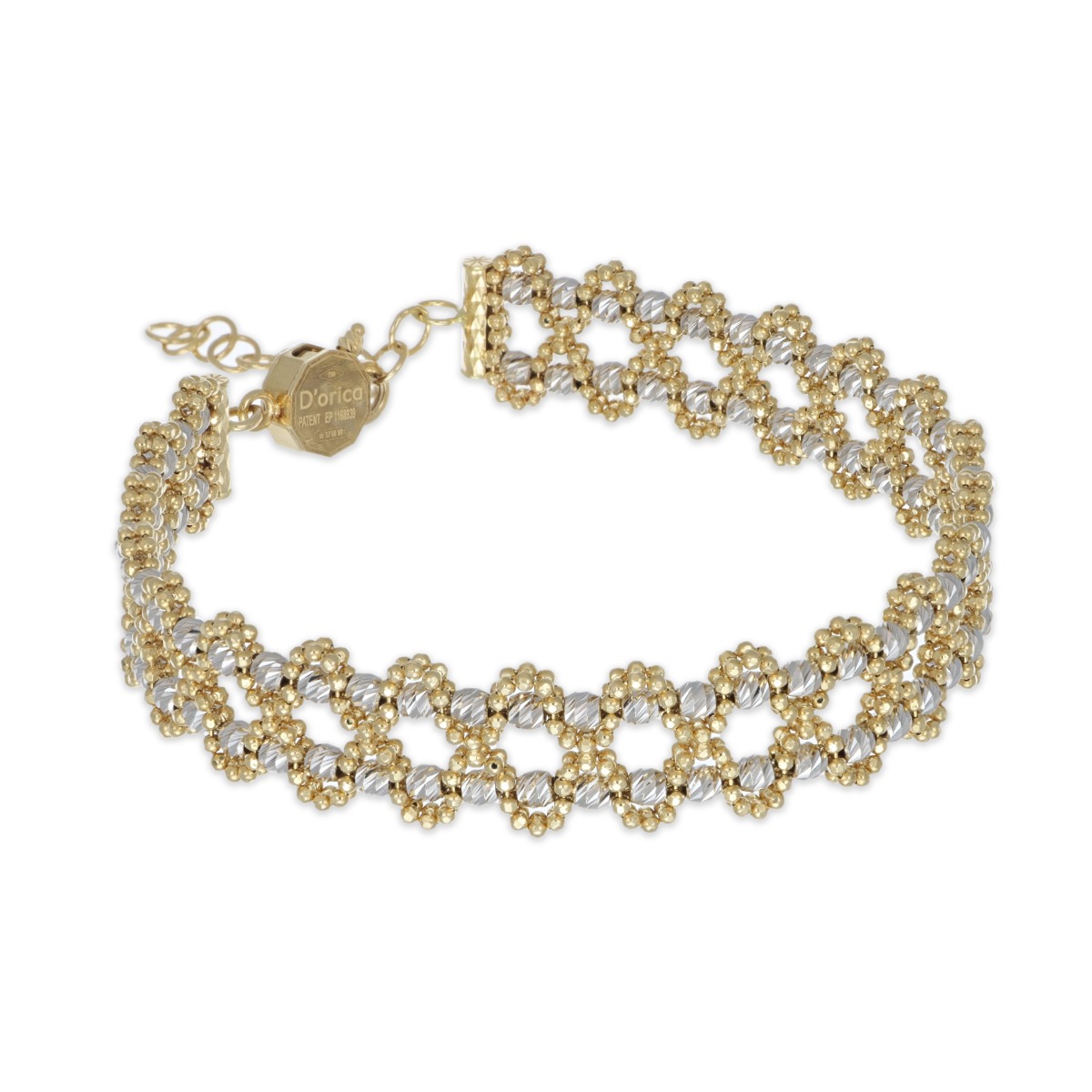 bracciale-catena-di-sfere-intrecciate