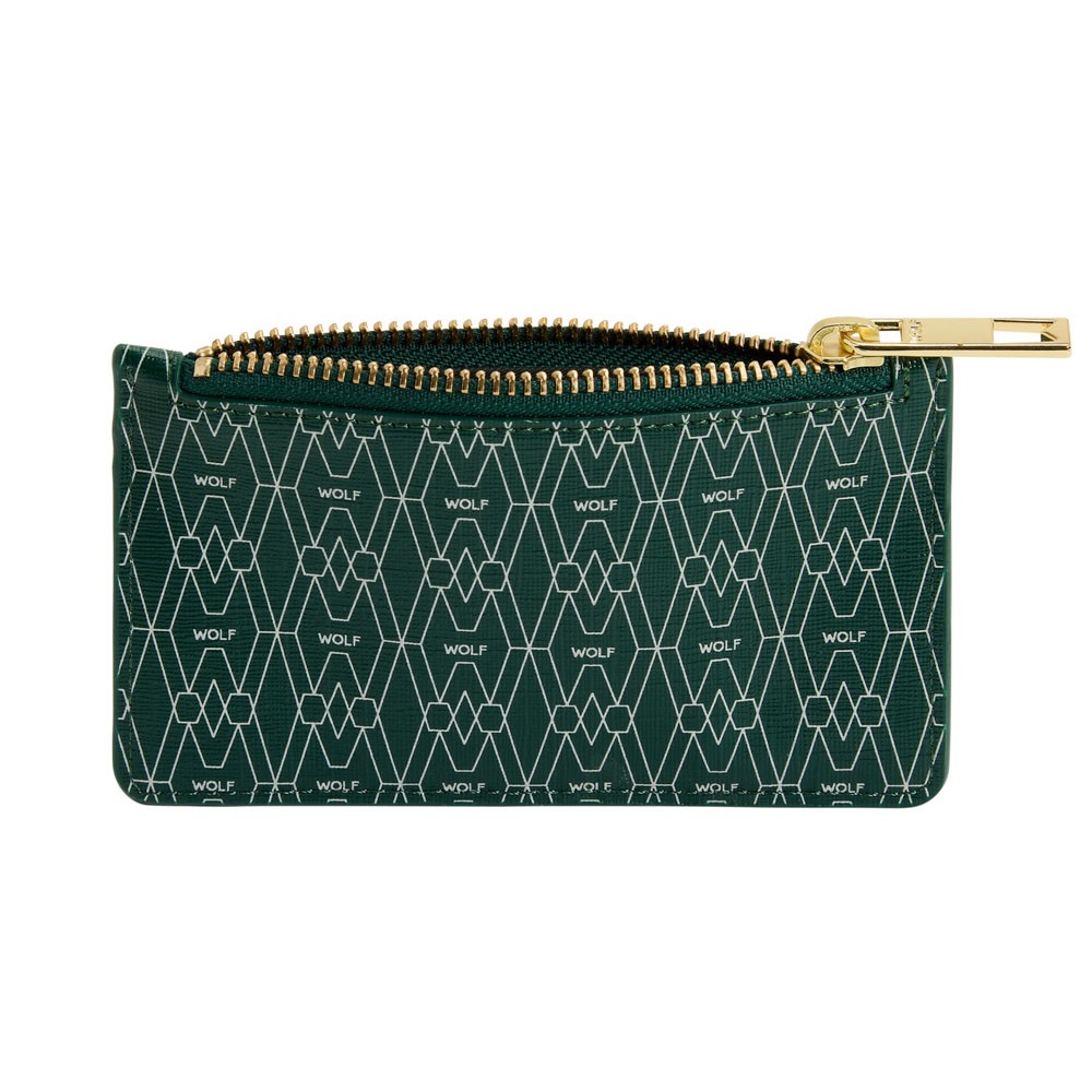  Wolf Zip Case Wallet - Green - WOLF