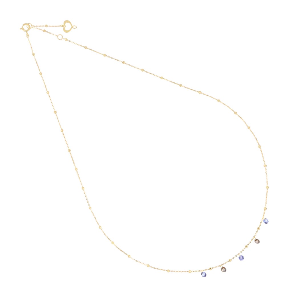 Maman et Sophie GCNUD5BWTZ Nude Stones Choker 18kt Yellow Gold - MAMAN ET SOPHIE