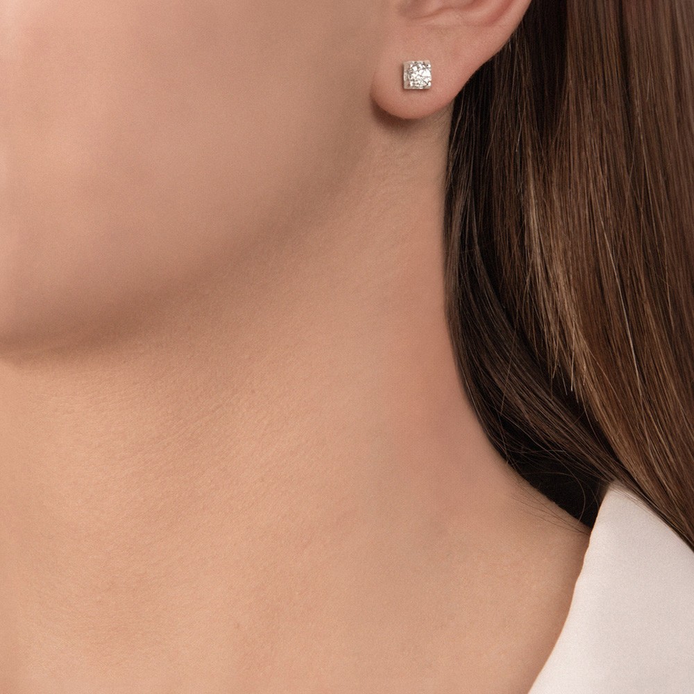  Orecchini punto luce 4 punte con diamanti ~0,60ct totali - MIRCO VISCONTI