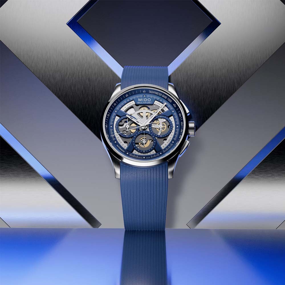  Mido Multifort Skeleton Chronograph M038.662.17.040.00 - MIDO