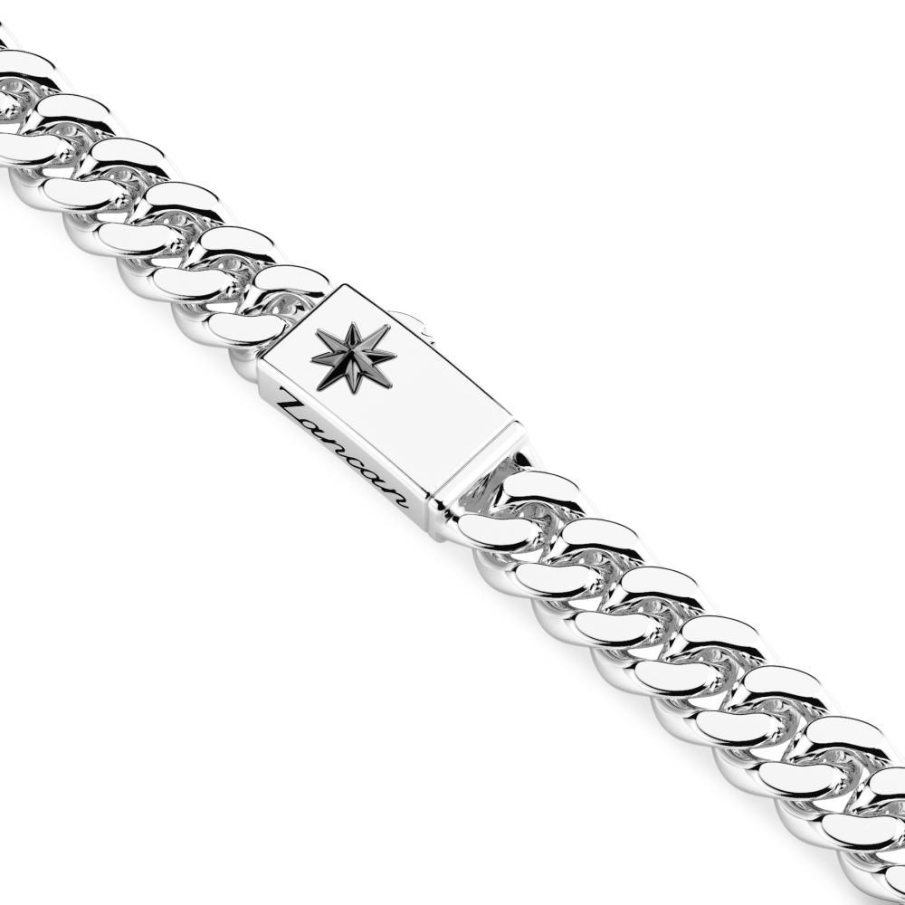  Collana Zancan EXC470-B maglia grumetta argento 925 - ZANCAN