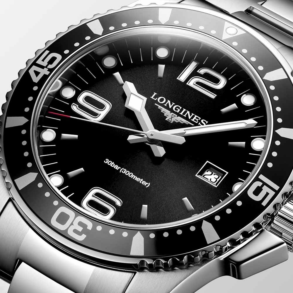  Longines Hydroconquest L3.840.4.56.6 Al Quarzo 44 mm - LONGINES