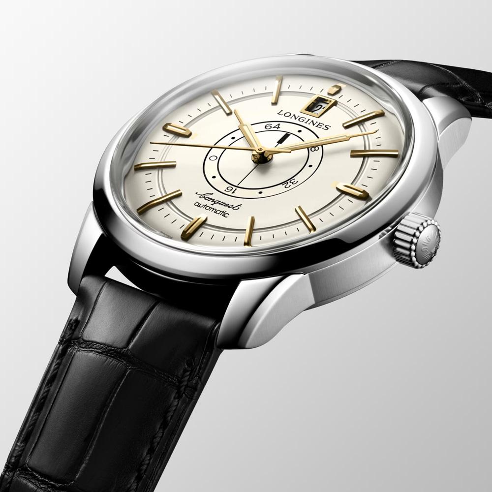  Longines Conquest Heritage Central Power Reserve L1.648.4.78.2 Automatic 38.00 mm - LONGINES