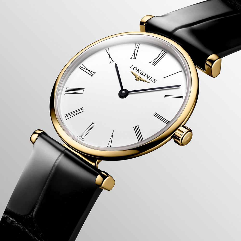  Longines La Grande Classique L4.209.2.11.2 Al Quarzo 24 mm - LONGINES