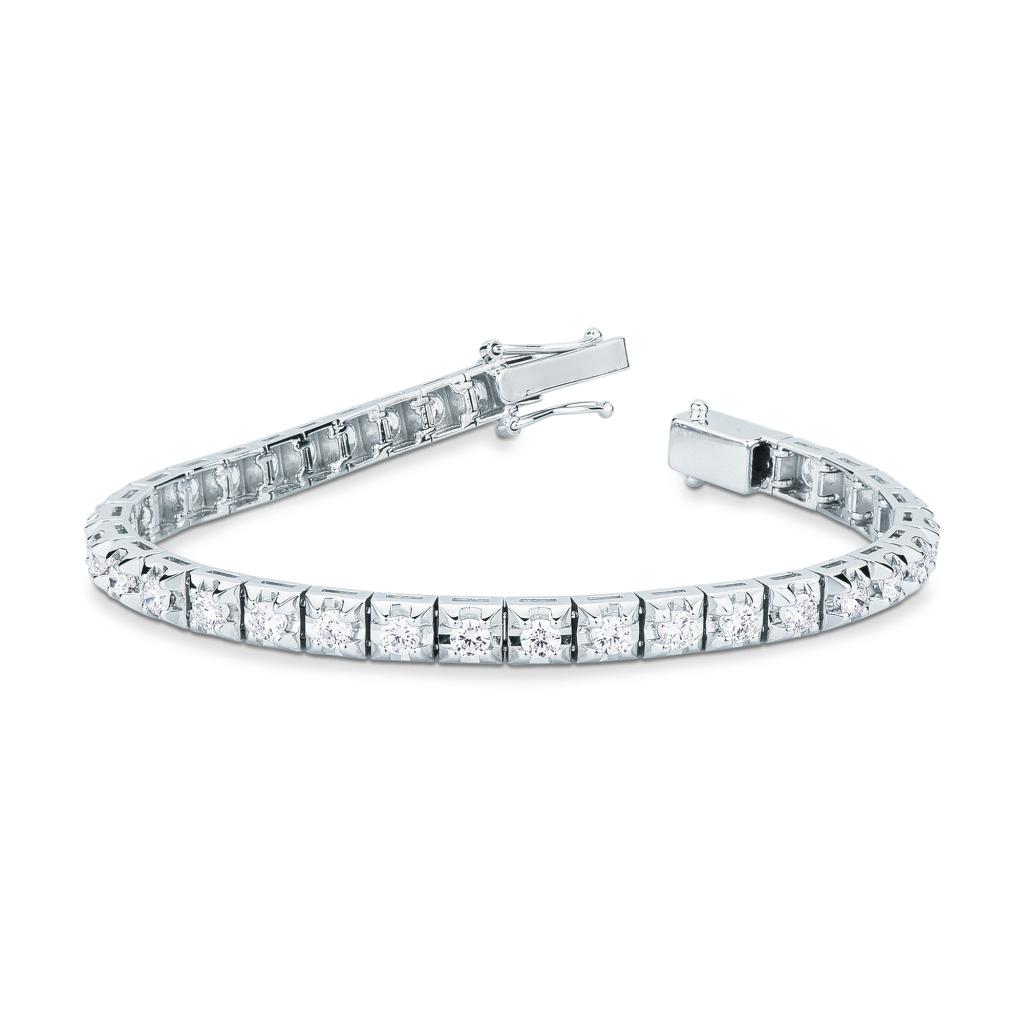 Bracciale tennis oro bianco diamanti 3,79ct G VS Mirco Visconti - MIRCO VISCONTI