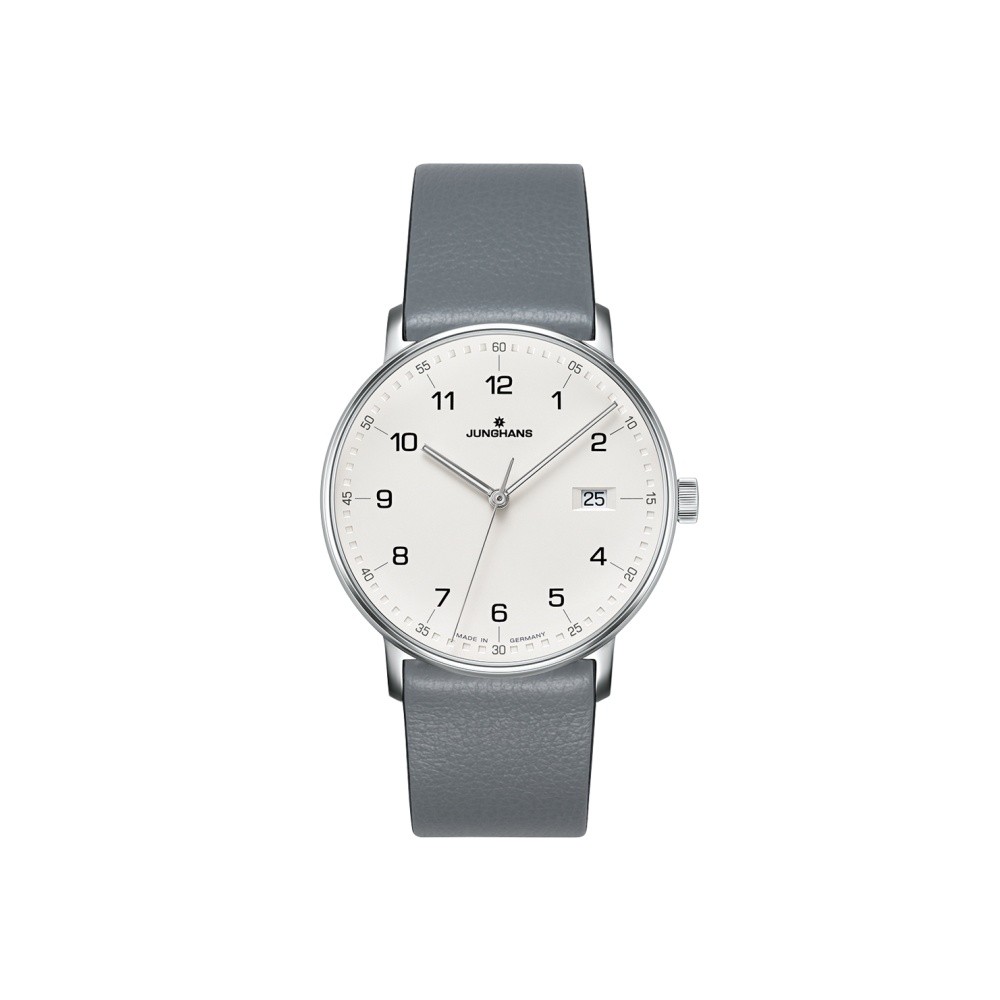 Junghans FORM Quarz 41-4885.00 Silver Matt 32,7 mm - JUNGHANS