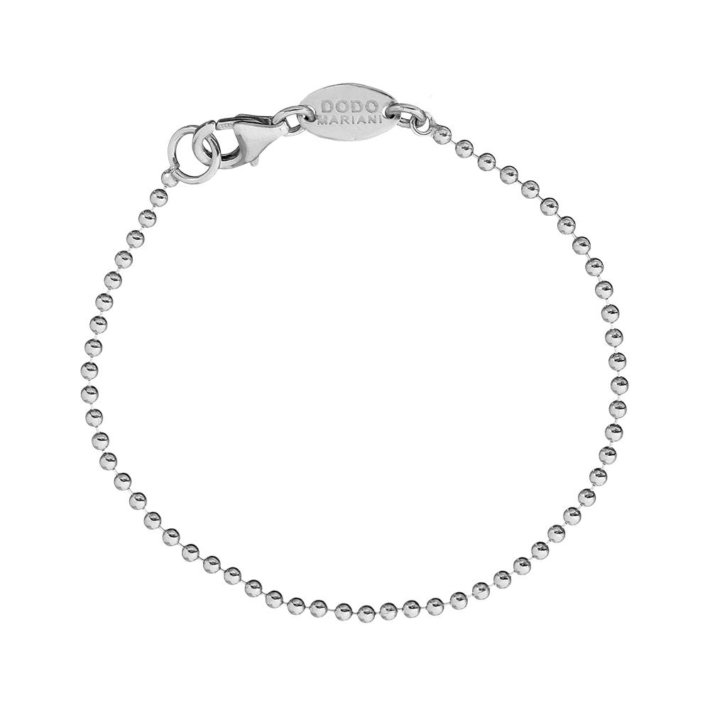 Dodo Mariani silver small dots bracelet 18cm - DODO MARIANI