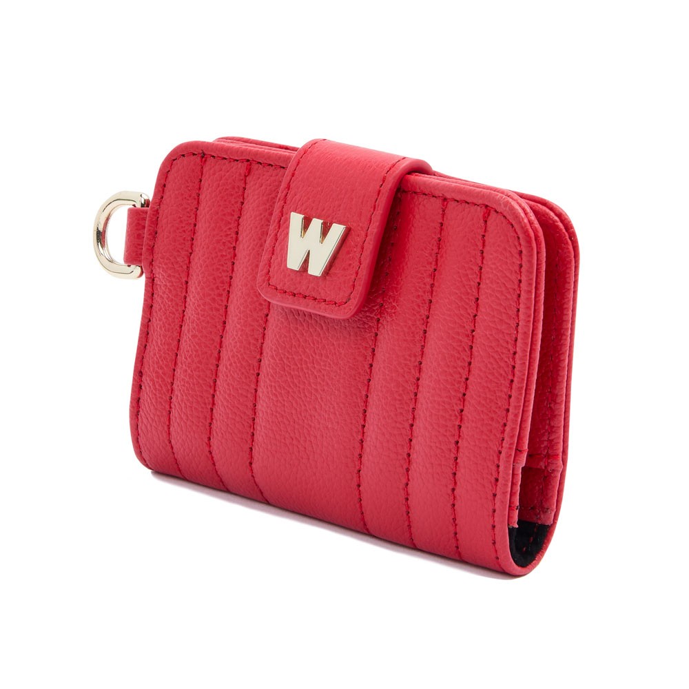  Wolf Credit Card Holder with Wristlet - Red - WOLF