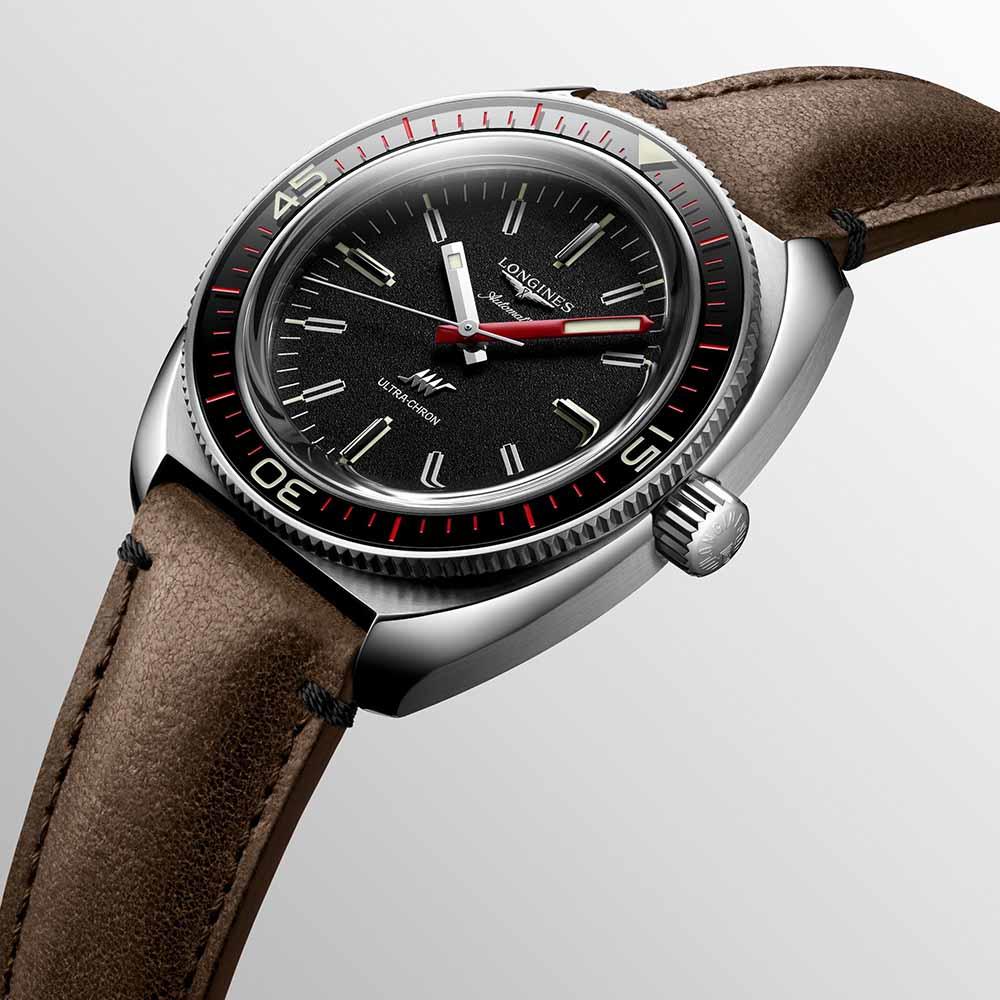  Longines Ultra‑Chron L2.836.4.52.2 Automatico 43 mm - LONGINES