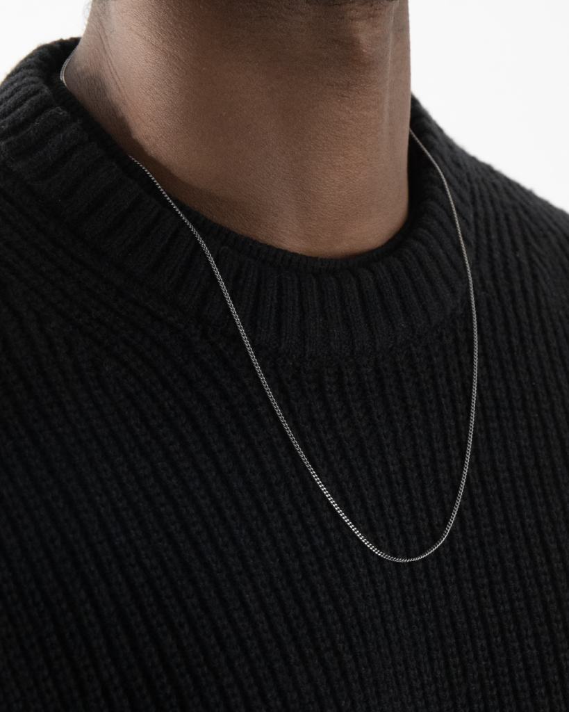  Collana Grumetta Filo 045 in Argento – Elegante e Classica - NOVE25