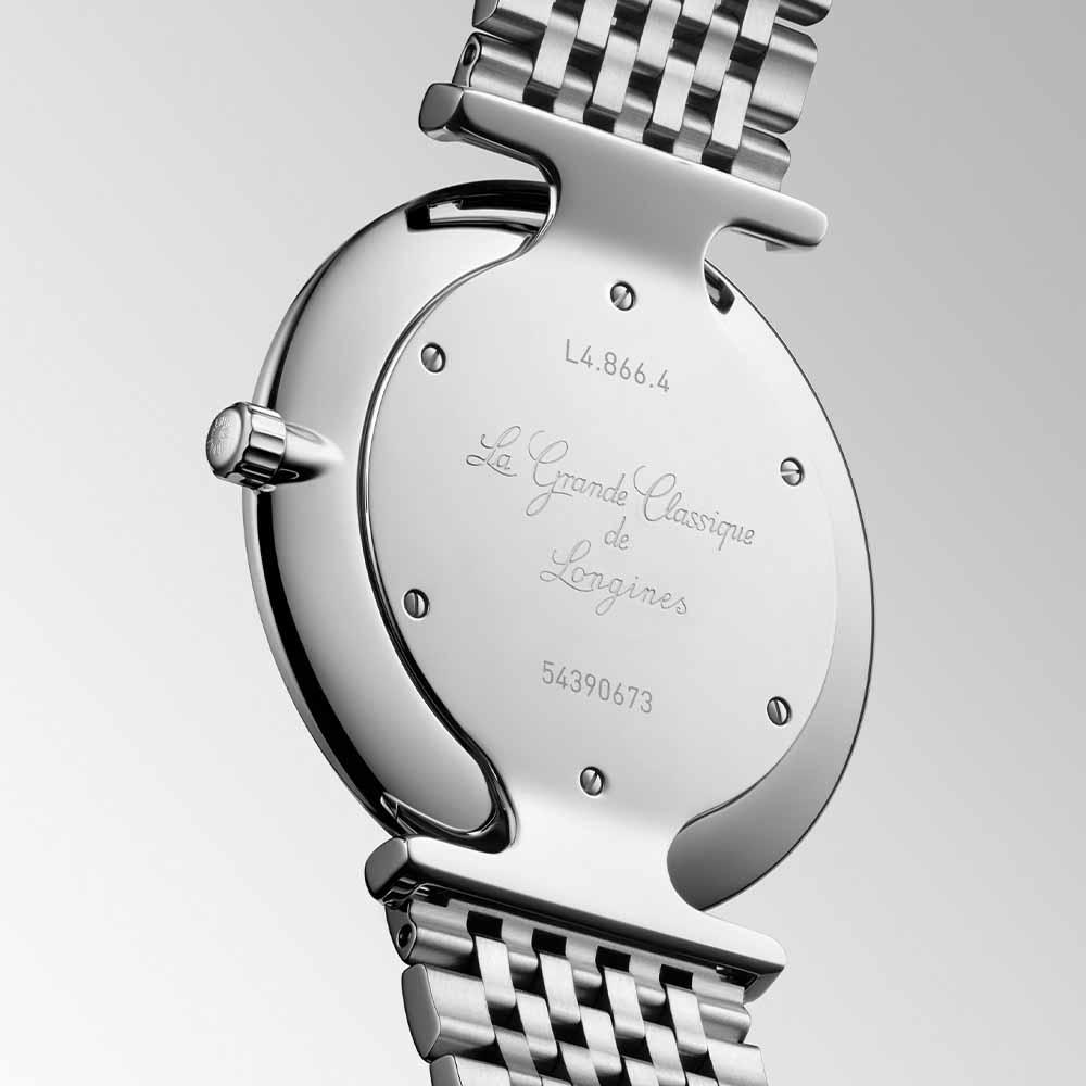  Longines La Grande Classique L4.866.4.11.6 Al Quarzo 38 mm - LONGINES