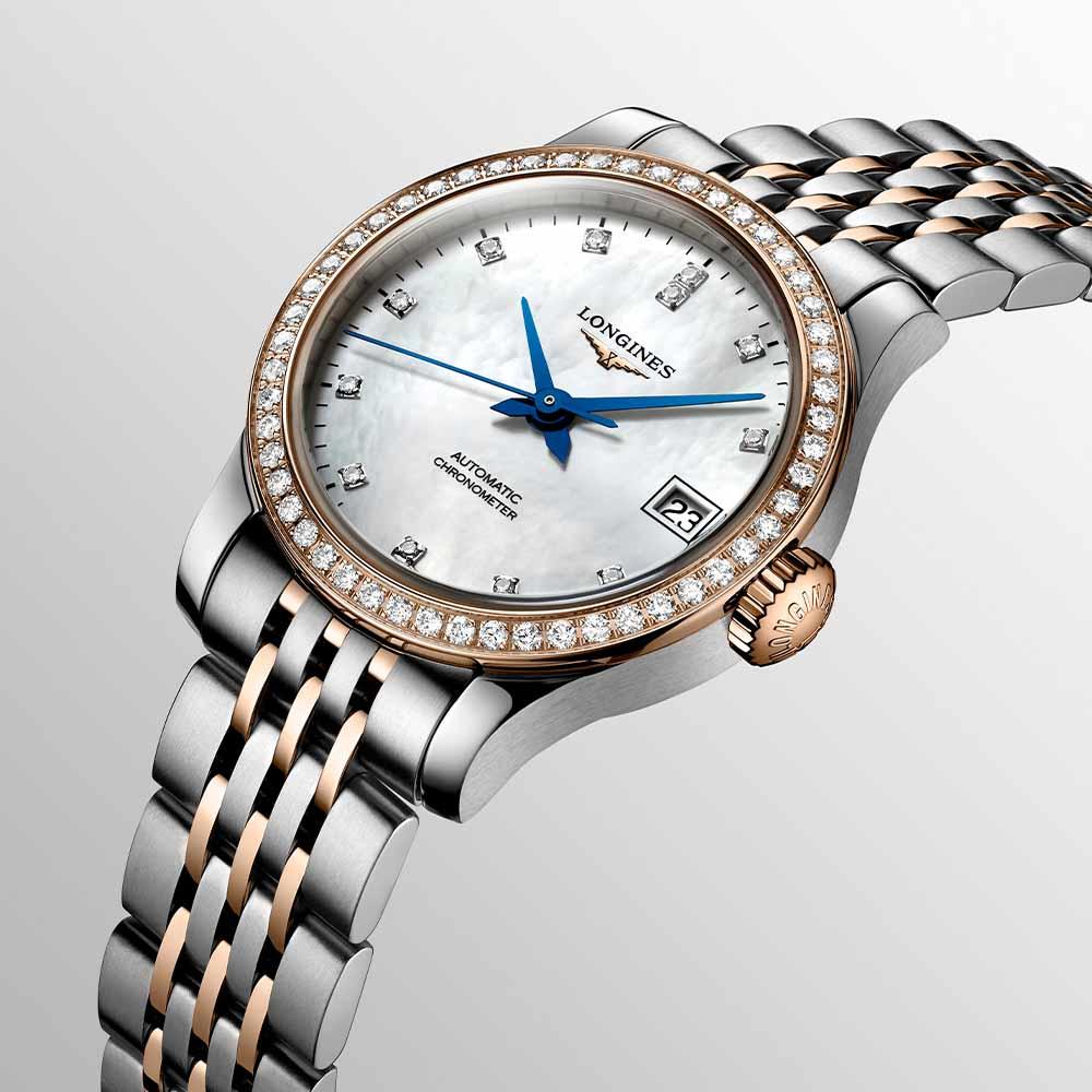  Longines Record L2.320.5.89.7 Automatico 26 mm - LONGINES