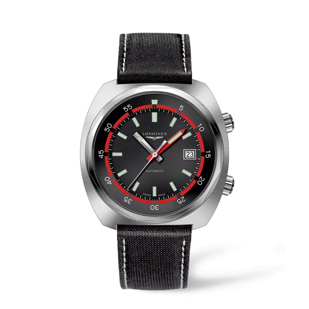 Longines Heritage Diver watch automatic movement - LONGINES