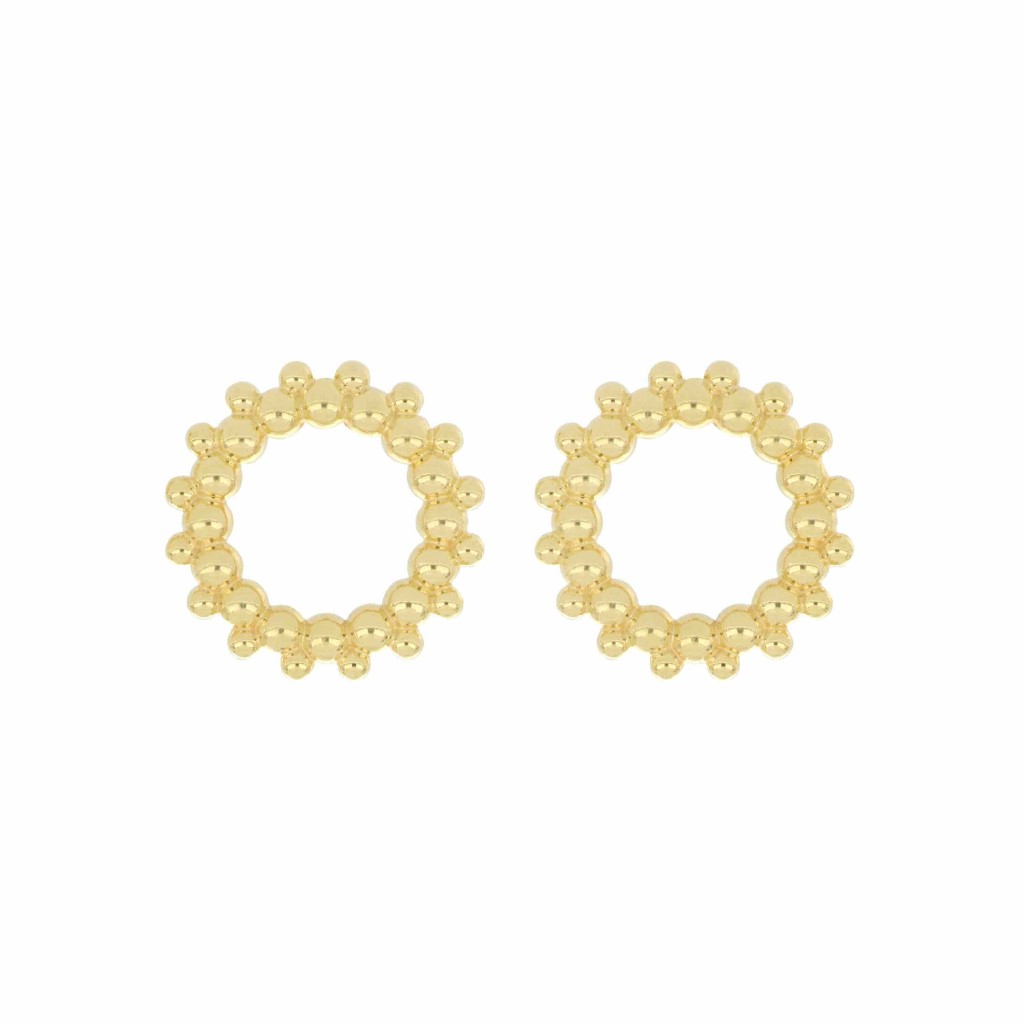 Orecchini Lobo Sole Oro 2,5cm Maman et Sophie - MAMAN ET SOPHIE