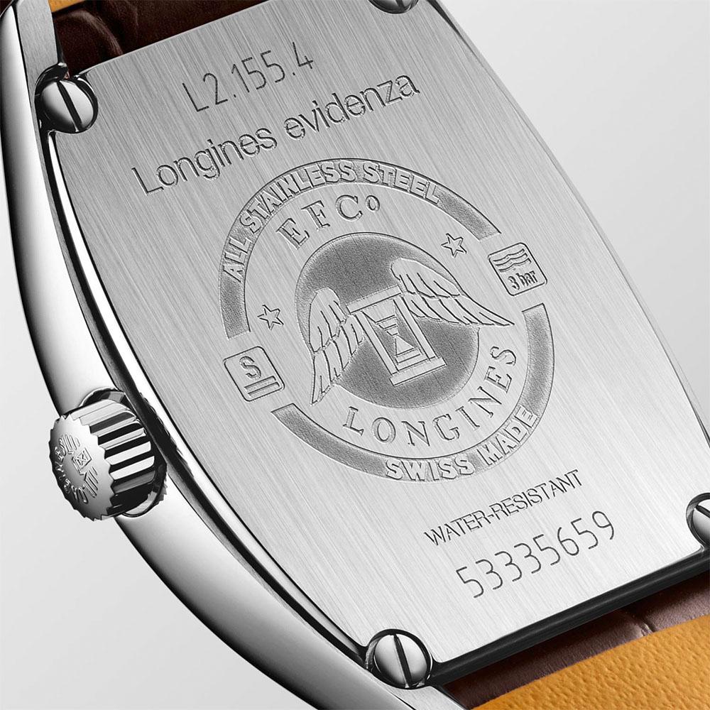  Longines Evidenza L2.155.4.71.5 Al Quarzo 26 x 30.60 mm - LONGINES