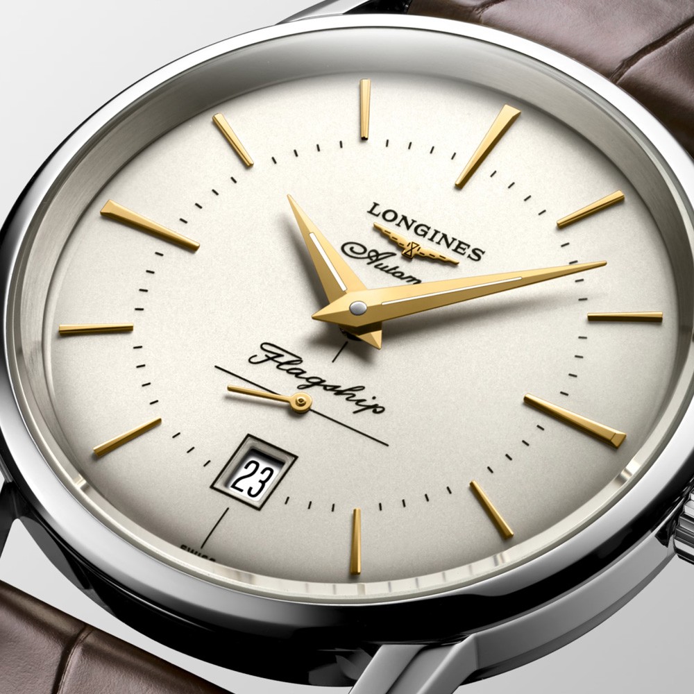  Longines Heritage Classic L4.795.4.78.2 Automatico 38.50 mm - LONGINES