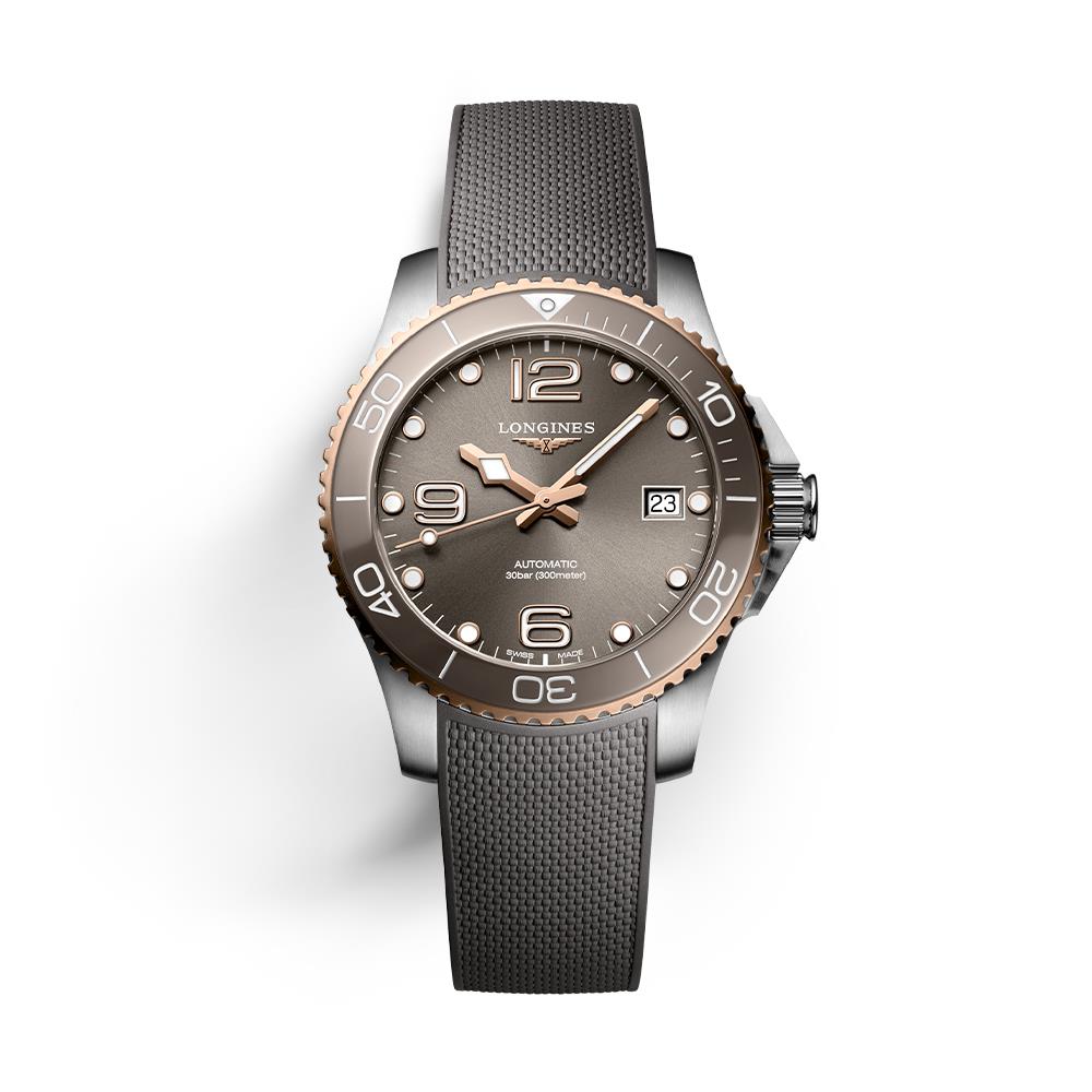 Orologio Longines marrone con cassa acciaio da 39 millimetri