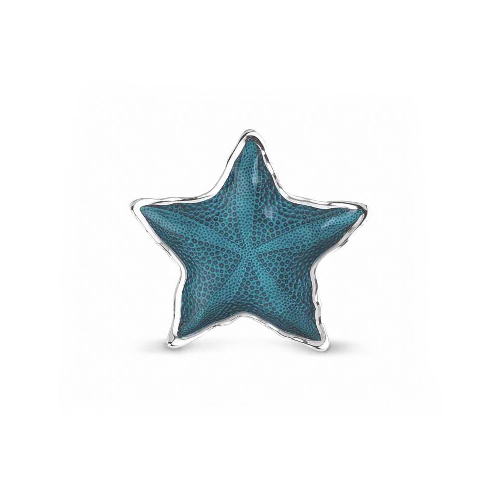 Ciotola Dogale stella marina blu Ø 18cm h 3cm - DOGALE