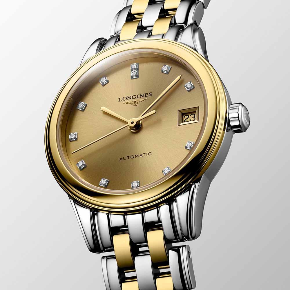  Longines Flagship L4.274.3.37.7 Automatico 26 mm - LONGINES