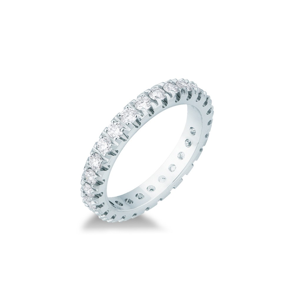 Eternity ring white gold and diamonds ~1,11ct Mirco Visconti - MIRCO VISCONTI
