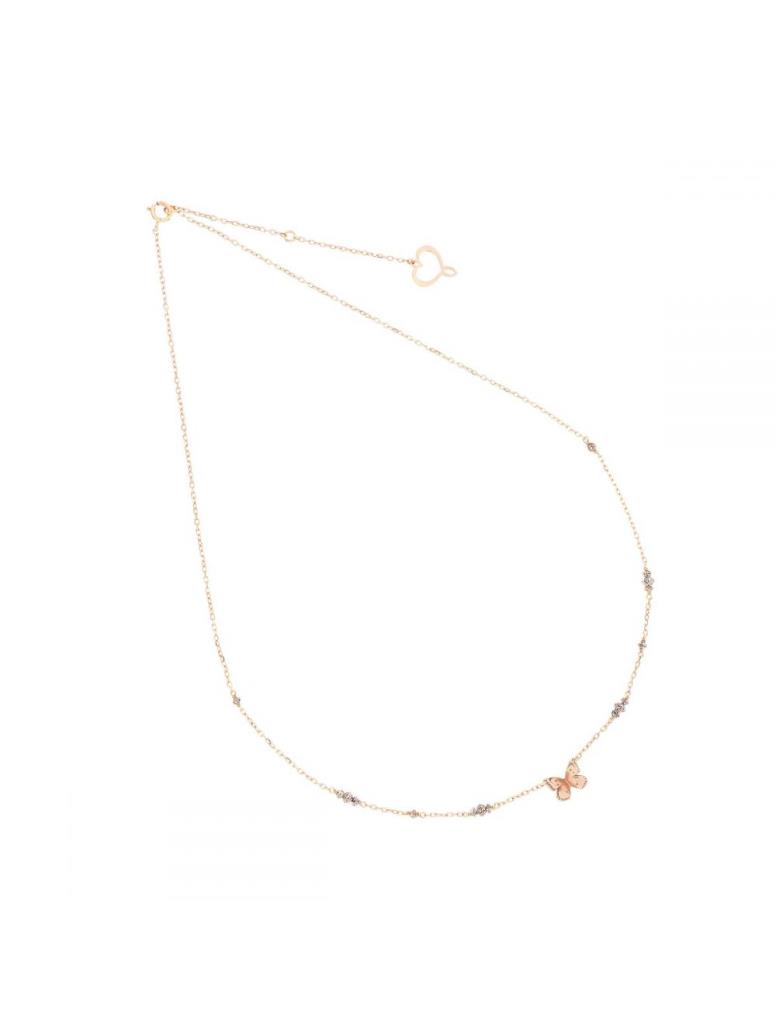 Maman et Sophie GCPAP116D diamond butterfly choker - MAMAN ET SOPHIE