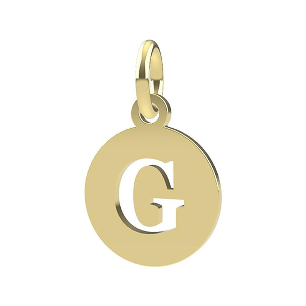 CIondolo Lettera G oro giallo 18kt Dedie - DEDIE