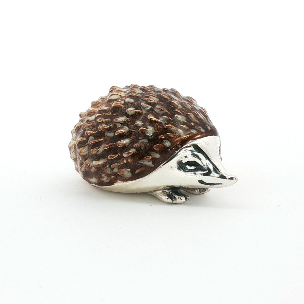 Riccio Soprammobile Piccolo Argento 37 &times; 20 &times; 19 mm - SATURNO