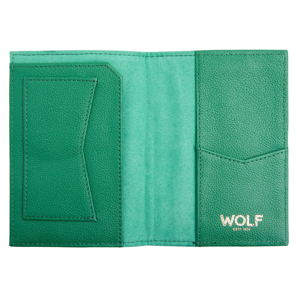  Wolf Passport Case - Forest Green - WOLF