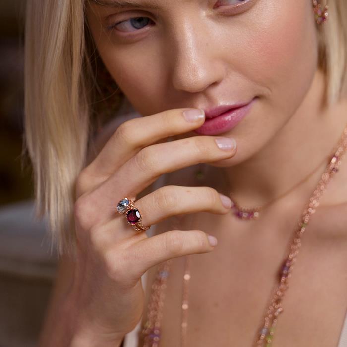  Blue topaz ring Elizabeth Maman et Sophie ANBETTA13 - MAMAN ET SOPHIE