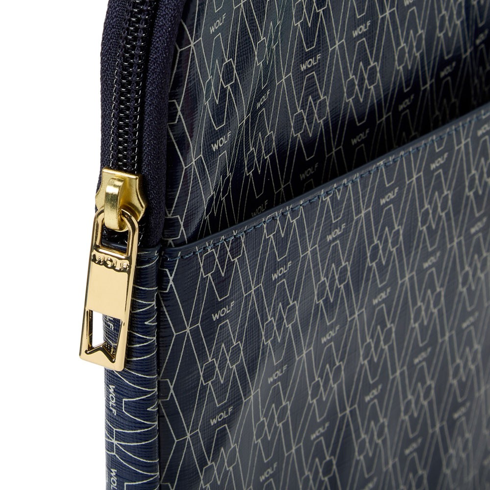  Custodia con cerniera per laptop - Blu - WOLF