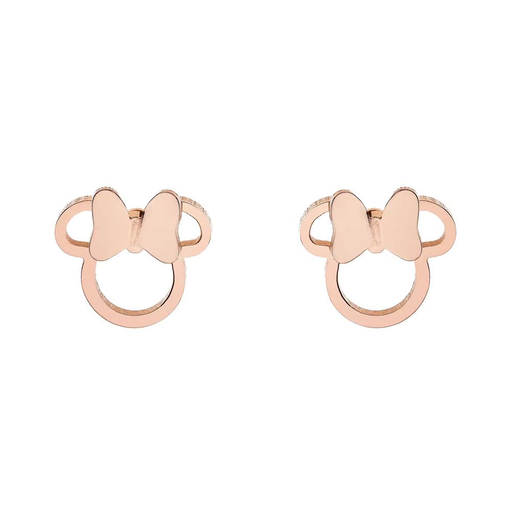 Disney girl minnie bow shiny earrings - DISNEY