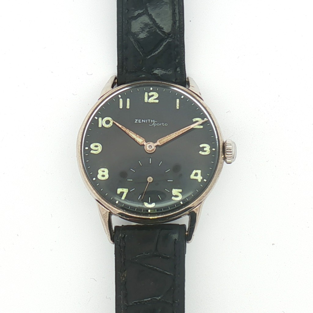 Zenith Sporto Acciaio inossidabile Manuale Nero 33 mm - ZENITH