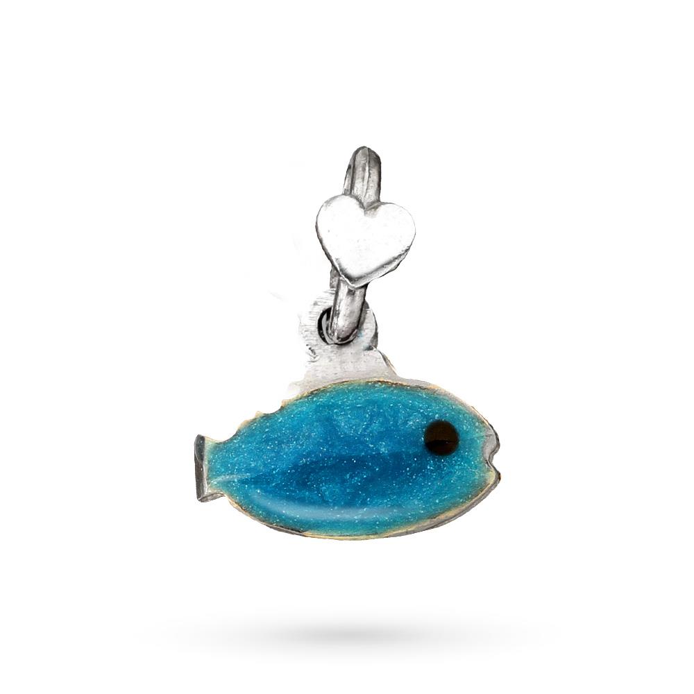Dodo Mariani Turquoise Fish Pendant in 925 silver - DODO MARIANI