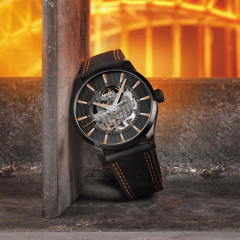  Mido Multifort Skeleton Vertigo M038.436.37.051.00 - MIDO