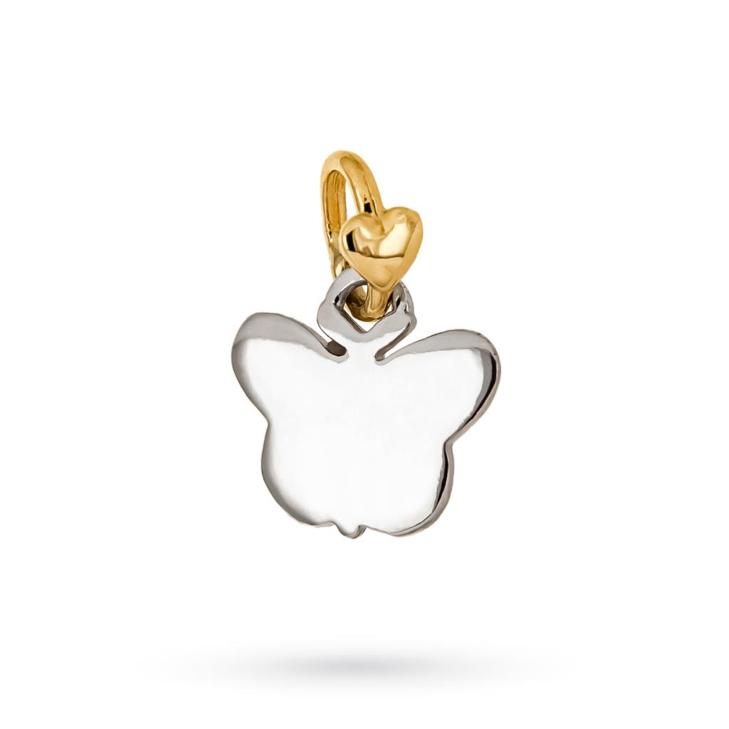 Dodo Mariani silver and gold butterfly pendant - DODO MARIANI