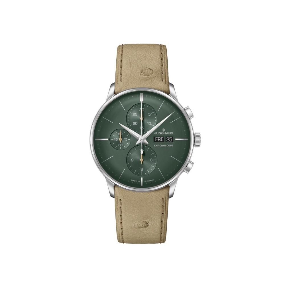 Junghans Meister Chronoscope 27-4222.02 Verde 40,7 mm - JUNGHANS