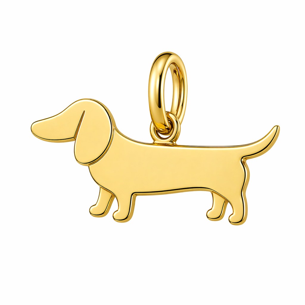 Ciondolo Bassotto Oro Giallo 18kt - CICALA