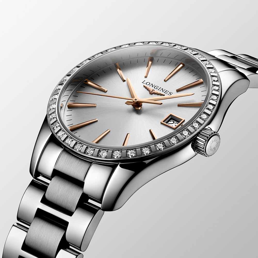  Longines Conquest Classic L2.386.0.72.6 Quartz 34.00 mm - LONGINES