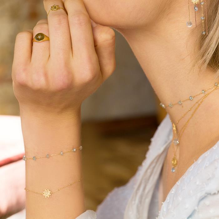  Bracciale 18kt apatite Maman et Sophie BPPTAAP - MAMAN ET SOPHIE