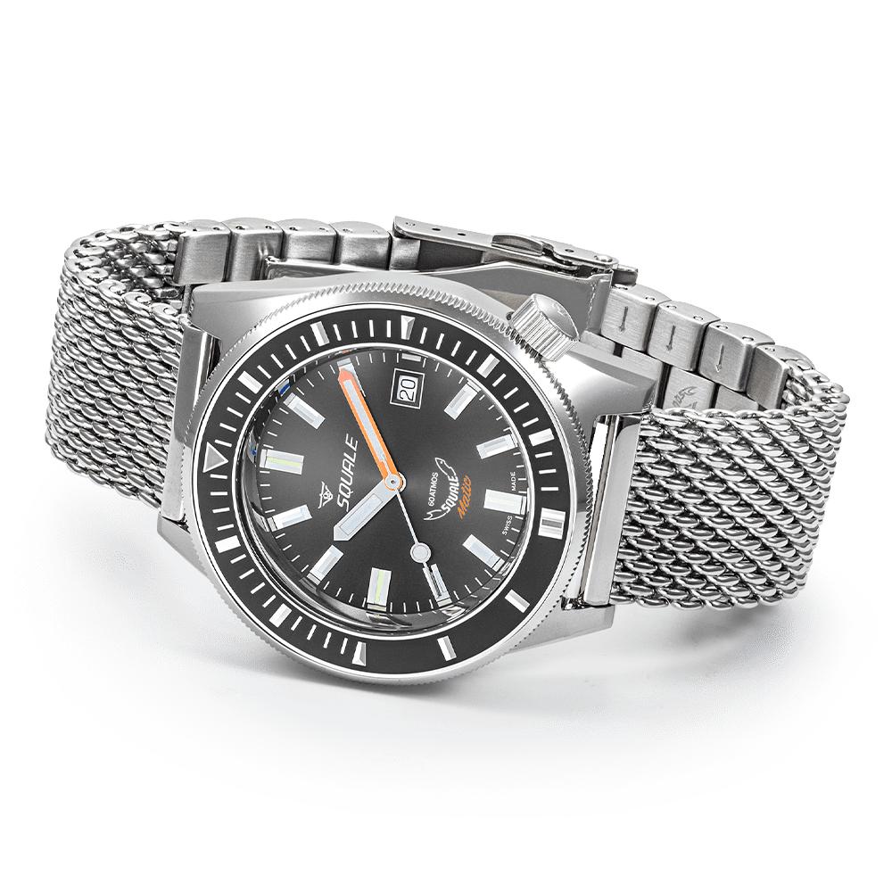  Squale Matic Grey Mesh MATICXSA.ME22 44,00 mm - SQUALE
