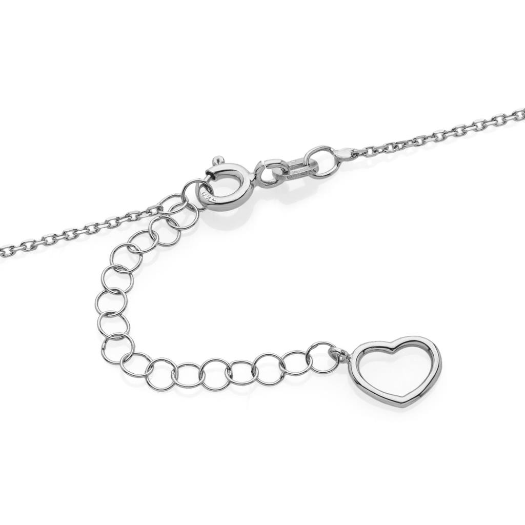  Collana con nome VALENTINA in oro bianco e diamante - GOVONI